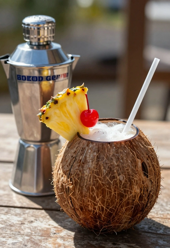 10 Bartesian Cocktail Maker Recipes for Quick Automated Cocktails 6. Pina Colada