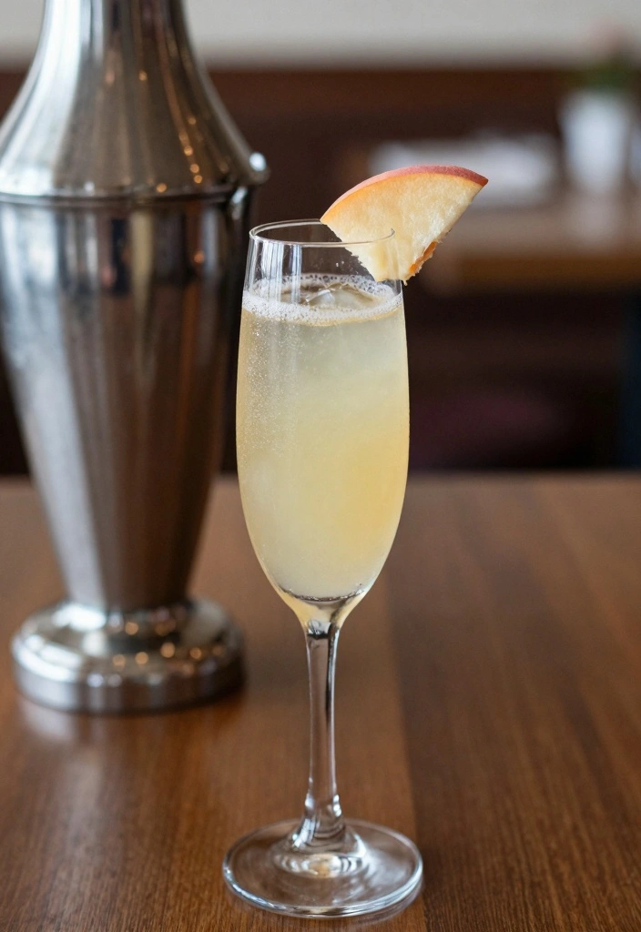 10 Bartesian Cocktail Maker Recipes for Quick Automated Cocktails 9. Bellini