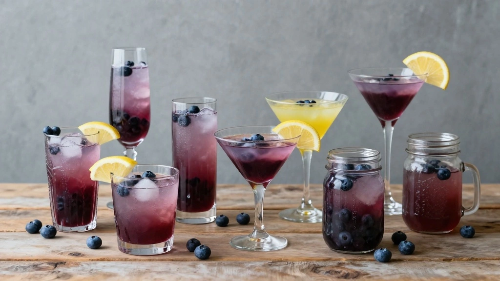 10 Blueberry Lemon Cocktail Recipes for Bright Sweet Tangy Flavor