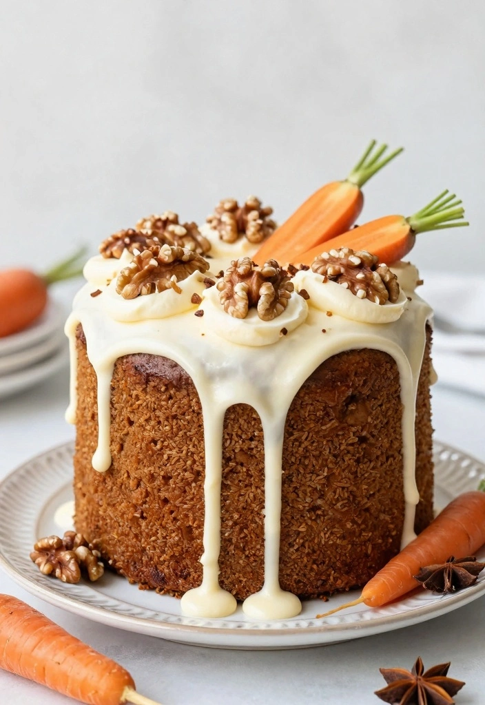 10 Butter Cake Recipes for Golden Rich Sweet Flavor - 10. Spiced Carrot Butter Cake