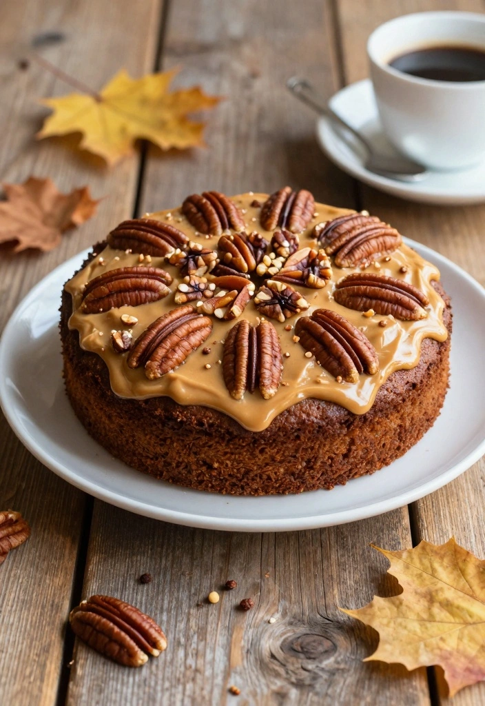 10 Butter Cake Recipes for Golden Rich Sweet Flavor - 6. Maple Pecan Butter Cake