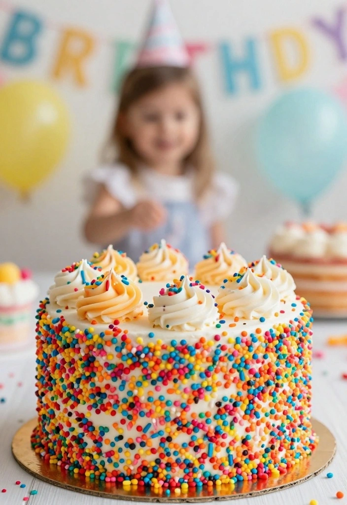 10 Cake Box Cake Recipes for Quick Upgraded Mix Desserts 78 10 Cake Box Cake Recipes for Quick Upgraded Mix Desserts - 8. Funfetti Celebration Cake