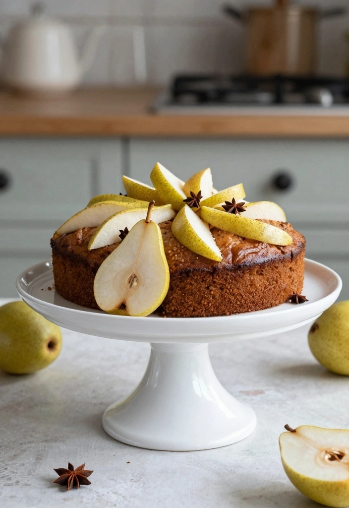 10 Clean Cake Recipes for Simple Wholesome Natural Ingredients 67 10 Clean Cake Recipes for Simple Wholesome Natural Ingredients - 7. Spiced Pear Cake