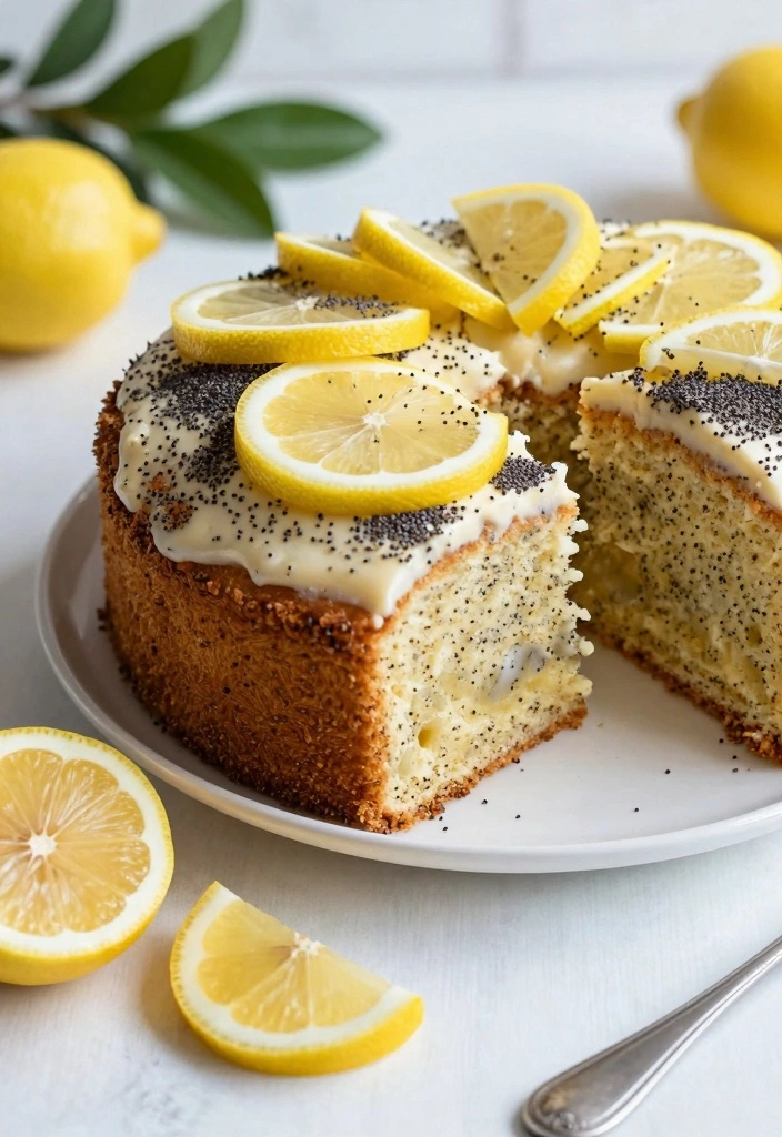 10 Clean Cake Recipes for Simple Wholesome Natural Ingredients 78 10 Clean Cake Recipes for Simple Wholesome Natural Ingredients - 8. Lemon Poppy Seed Cake