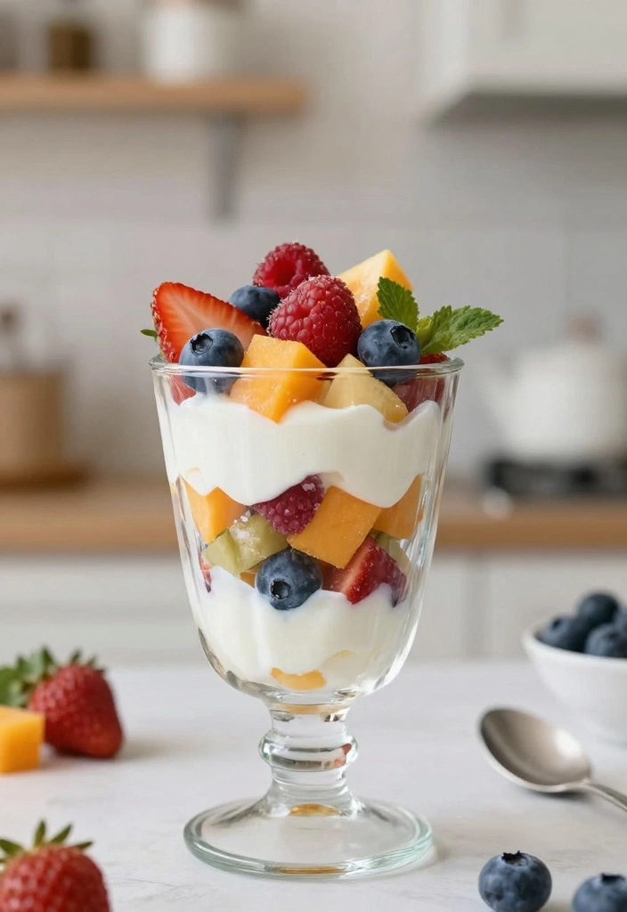 10 Disney Dessert Recipes for Magical Fun Sweet Treats - 4. Tinkerbell’s Magic Fairy Fruit Parfaits