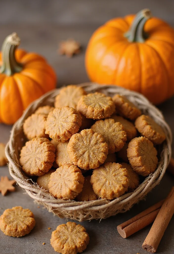 10 Dog Cookie Recipes Easy for Simple Pet Safe Snacks 34 10 Dog Cookie Recipes Easy for Simple Pet Safe Snacks - 4. Pumpkin Spice Dog Treats