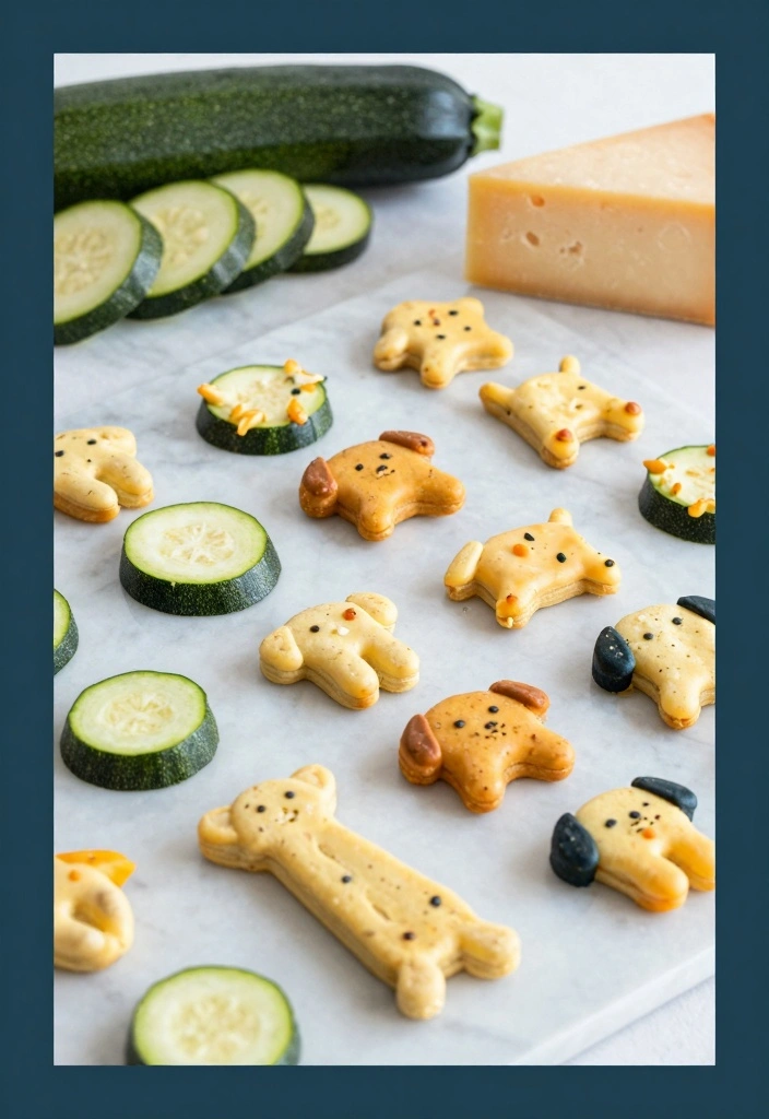 10 Dog Cookie Recipes Easy for Simple Pet Safe Snacks 89 10 Dog Cookie Recipes Easy for Simple Pet Safe Snacks - 9. Zucchini and Cheese Treats