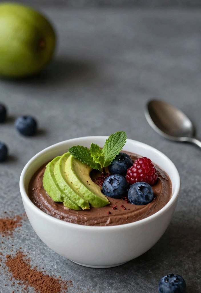 10 Easy Frozen Dessert Recipes for Cool No Bake Enjoyment 23 10 Easy Frozen Dessert Recipes for Cool No Bake Enjoyment - 3. Avocado Chocolate Mousse