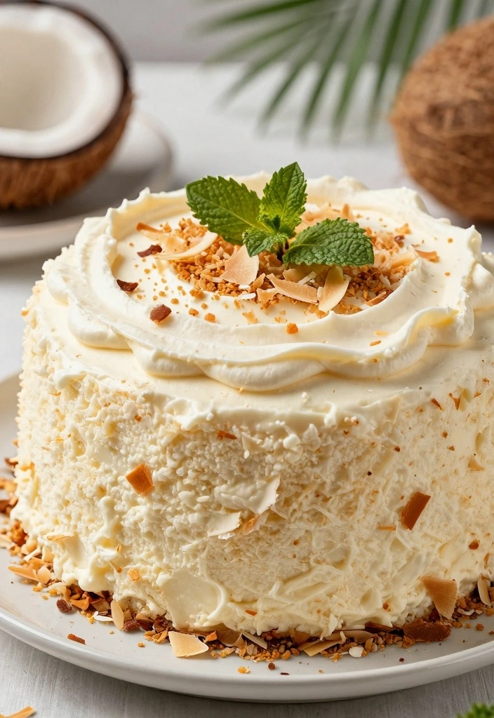 10 Eggless Cake Recipes for Soft Delicious Dairy Free Baking 12 10 Eggless Cake Recipes for Soft Delicious Dairy Free Baking - 2. Fluffy Vanilla Coconut Cake