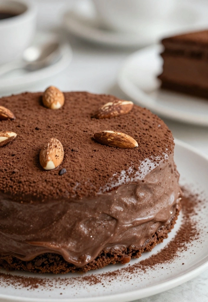 10 Eggless Cake Recipes for Soft Delicious Dairy Free Baking 78 10 Eggless Cake Recipes for Soft Delicious Dairy Free Baking - 8. Almond Flour Chocolate Cake