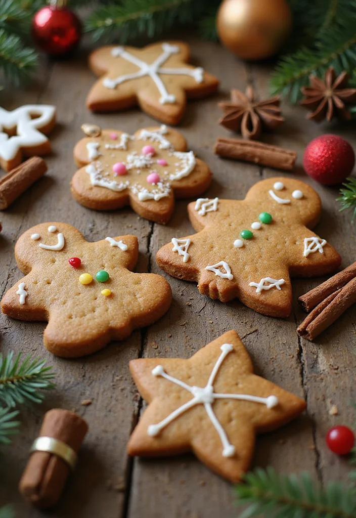 10 Ginger Dessert Recipes for Warm Spicy Cozy Flavor 1 10 Ginger Dessert Recipes for Warm Spicy Cozy Flavor - 1. Gingerbread Cookies