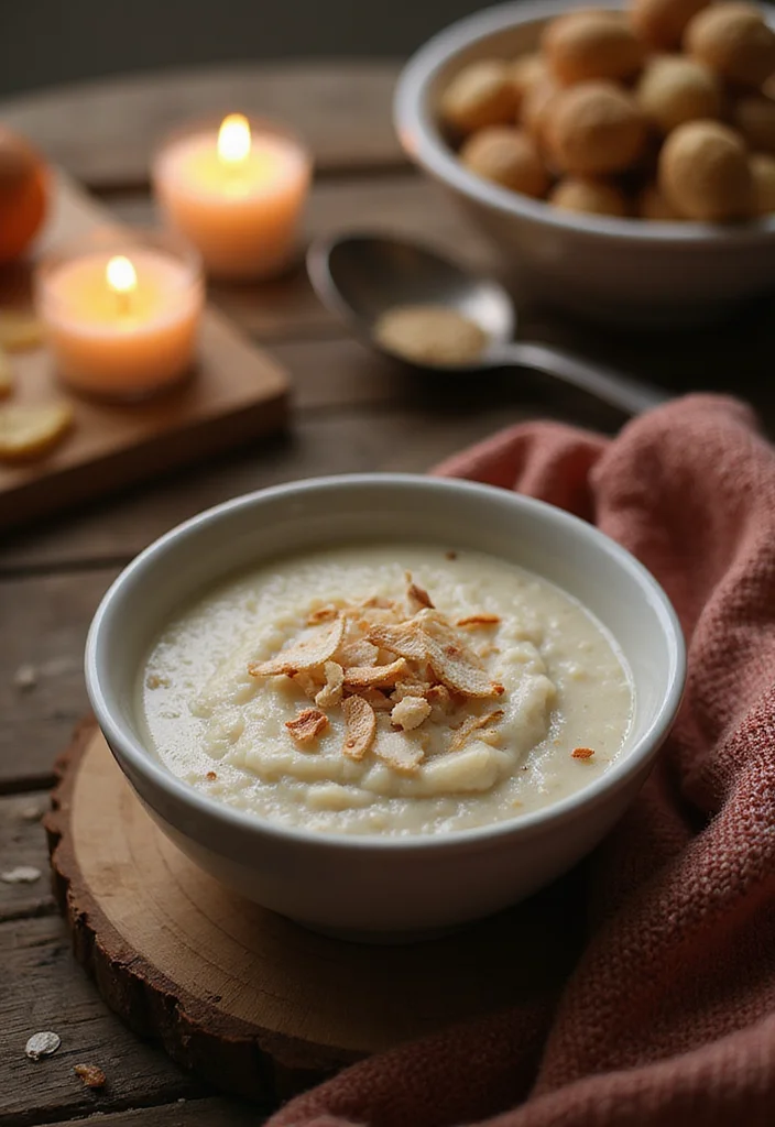 10 Ginger Dessert Recipes for Warm Spicy Cozy Flavor 56 10 Ginger Dessert Recipes for Warm Spicy Cozy Flavor - 6. Ginger Coconut Rice Pudding