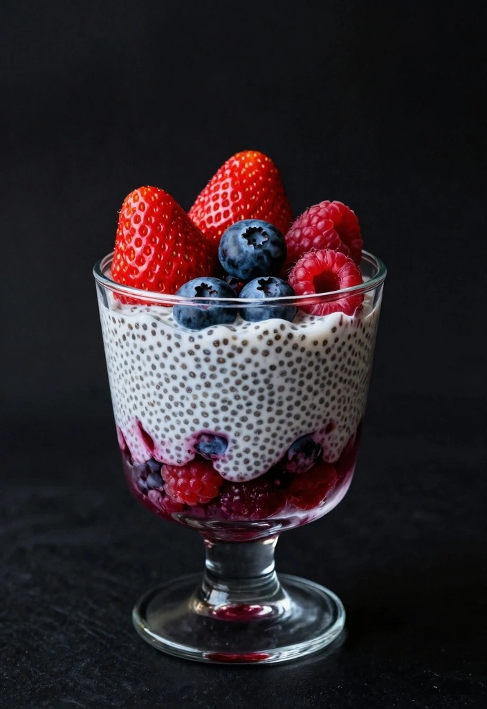 10 Mixed Fruit Dessert Recipes for Fresh Colorful Seasonal Treats 2. Mixed Berry Chia Pudding