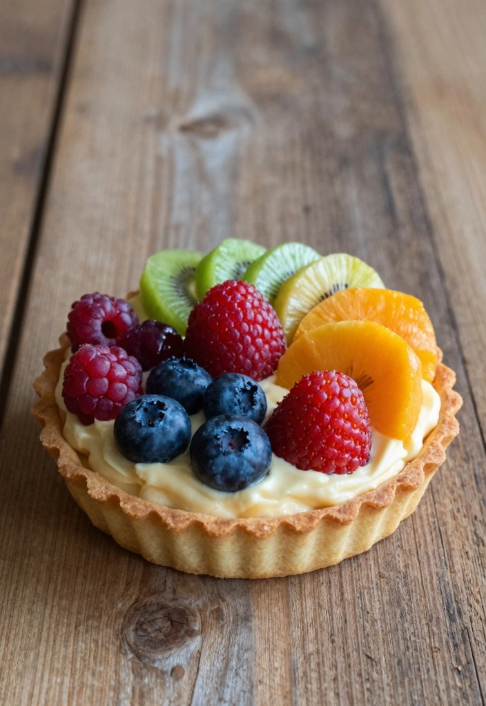 10 Mixed Fruit Dessert Recipes for Fresh Colorful Seasonal Treats 6. Easy Fruit Tart with Cashew Cream