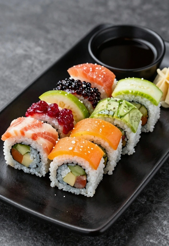 10 Mixed Fruit Dessert Recipes for Fresh Colorful Seasonal Treats 8. Fruit Sushi Rolls