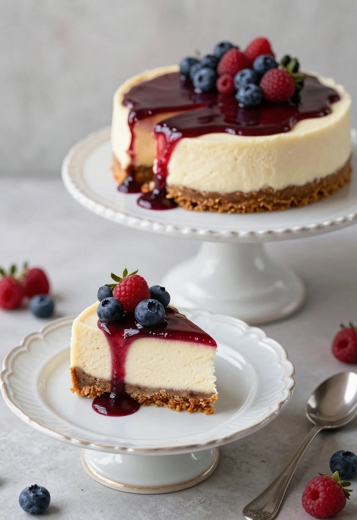 10 No Egg Baking Recipes for Soft Delicious Egg Free Desserts - 5. No-Bake Berry Cheesecake
