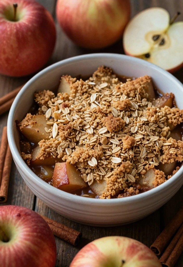 10 No Egg Baking Recipes for Soft Delicious Egg Free Desserts - 6. Spiced Apple Crisp