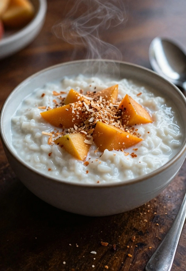 10 Plant Based Dessert Recipes for Light Dairy Free Sweetness 12 10 Plant Based Dessert Recipes for Light Dairy Free Sweetness - 2. Coconut Milk Rice Pudding