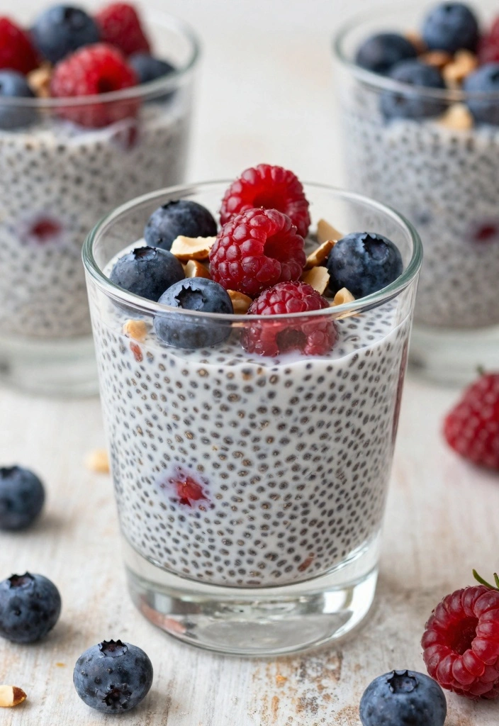 10 Plant Based Dessert Recipes for Light Dairy Free Sweetness 34 10 Plant Based Dessert Recipes for Light Dairy Free Sweetness - 4. Berry Chia Seed Pudding