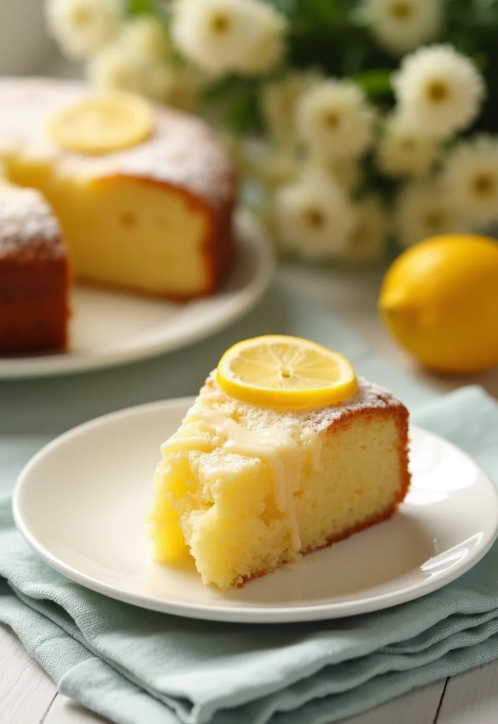 10 Simply Cake Recipes for Easy Classic Sweet Bakes - 3. Lemon Drizzle Cake