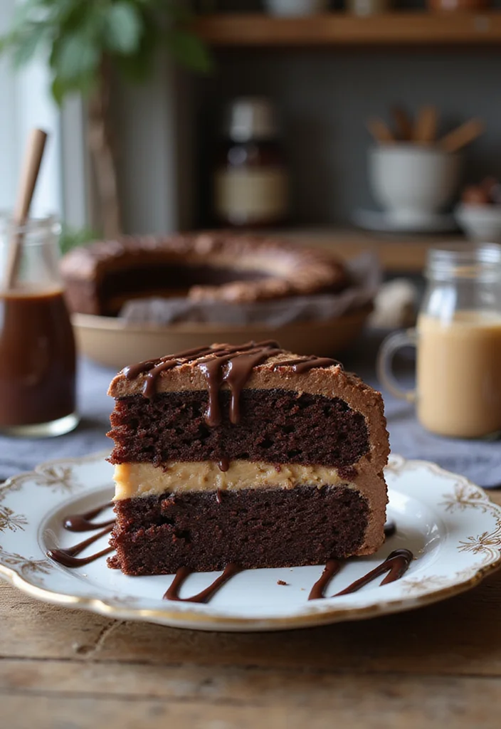 10 Simply Cake Recipes for Easy Classic Sweet Bakes - 7. Peanut Butter Chocolate Cake