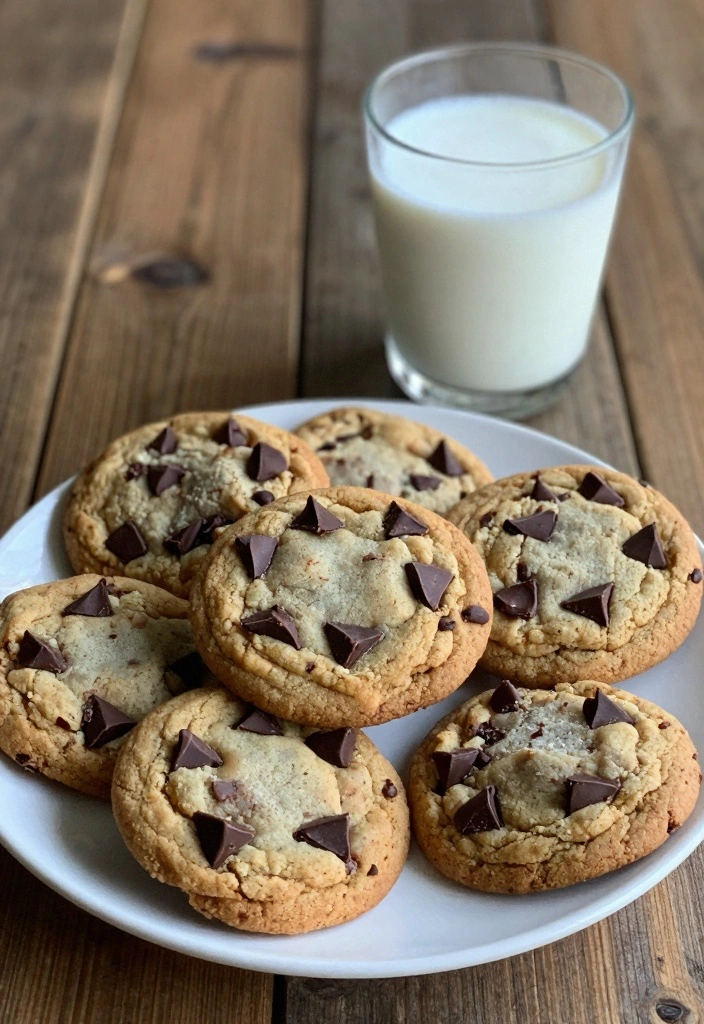 10 Thick Cookie Recipes for Soft Chunky Bakery Style Bites 1 10 Thick Cookie Recipes for Soft Chunky Bakery Style Bites - 1. Chewy Vegan Chocolate Chip Cookies