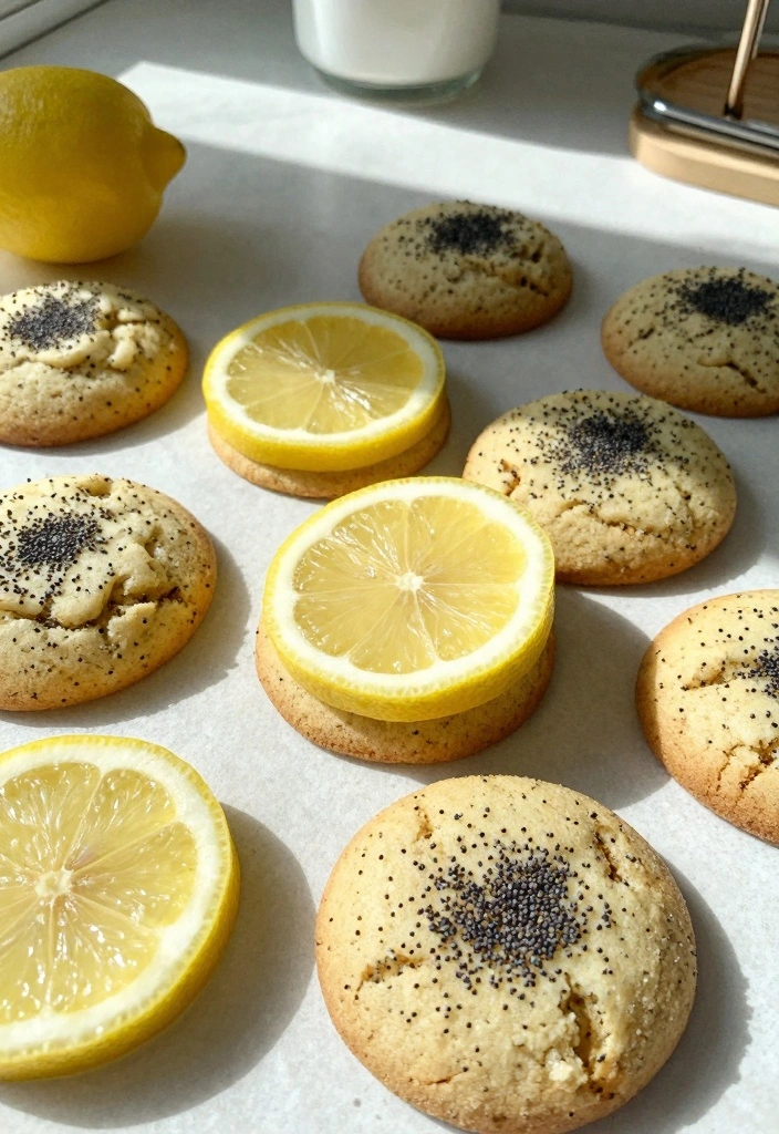 10 Thick Cookie Recipes for Soft Chunky Bakery Style Bites 56 10 Thick Cookie Recipes for Soft Chunky Bakery Style Bites - 6. Lemon Poppy Seed Cookies