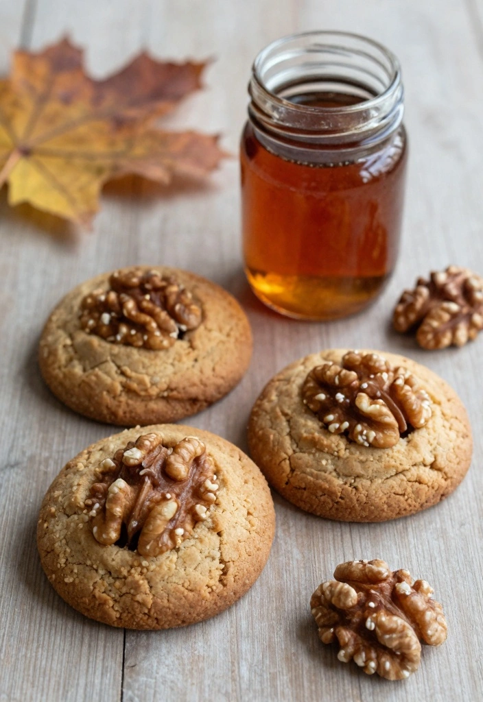 10 Thick Cookie Recipes for Soft Chunky Bakery Style Bites 89 10 Thick Cookie Recipes for Soft Chunky Bakery Style Bites - 9. Maple Walnut Cookies