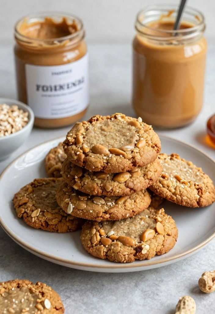 10 Three Ingredient Cookie Recipes for Quick Simple Baking - 1. Peanut Butter Oatmeal Cookies