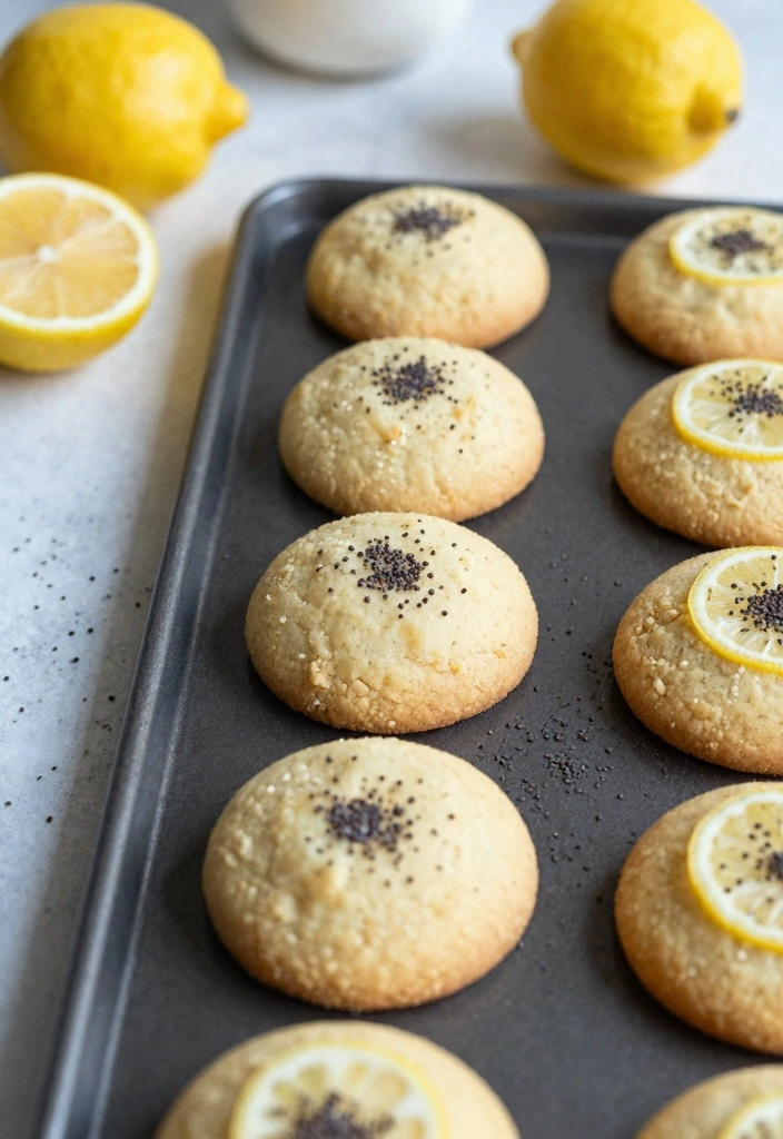 12 Bulk Cookie Recipes for Large Batch Baking and Sharing 111 12 Bulk Cookie Recipes for Large Batch Baking and Sharing - 11. Lemon Poppy Seed Cookies