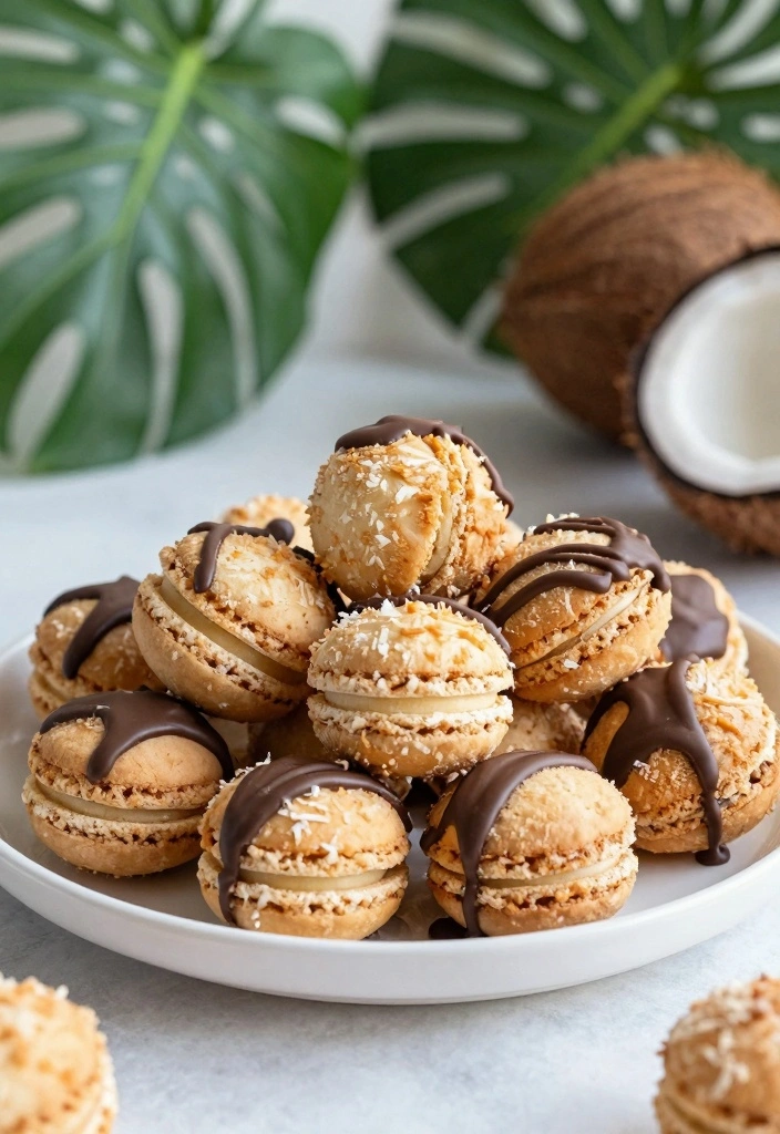 12 Bulk Cookie Recipes for Large Batch Baking and Sharing 56 12 Bulk Cookie Recipes for Large Batch Baking and Sharing - 6. Coconut Macaroons with a Twist
