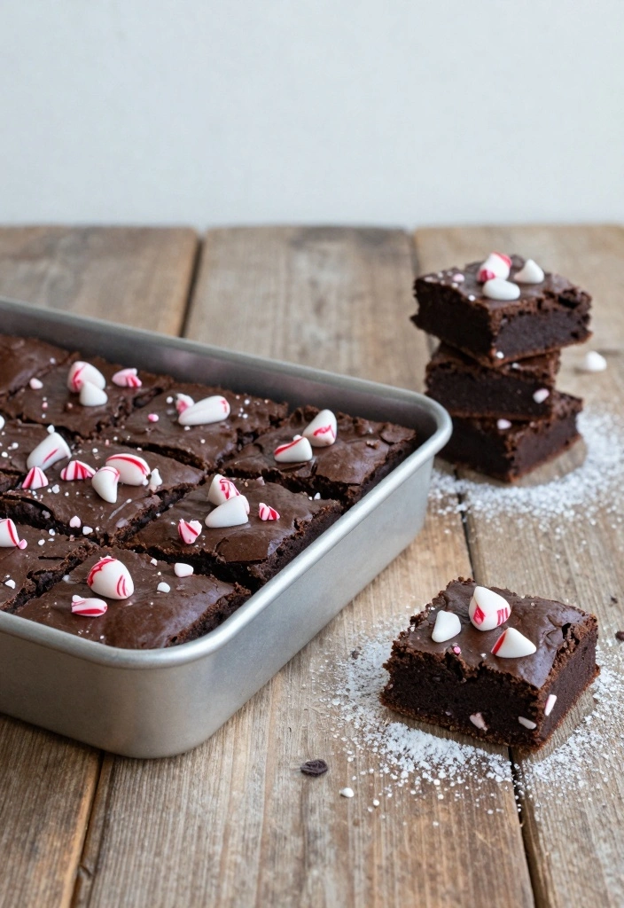 12 Christmas Baking Recipes for Festive Warm Holiday Treats 12 12 Christmas Baking Recipes for Festive Warm Holiday Treats - 2. Vegan Peppermint Brownies
