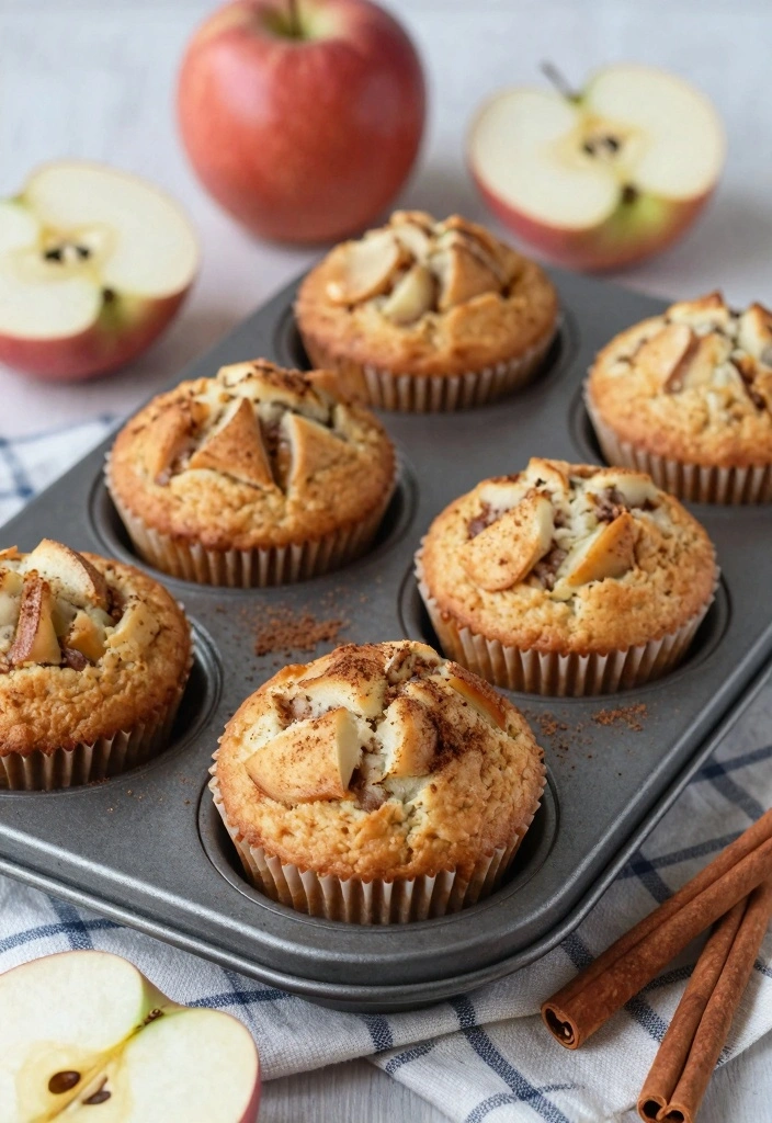 12 Christmas Baking Recipes for Festive Warm Holiday Treats 23 12 Christmas Baking Recipes for Festive Warm Holiday Treats - 3. Vegan Apple Cinnamon Muffins