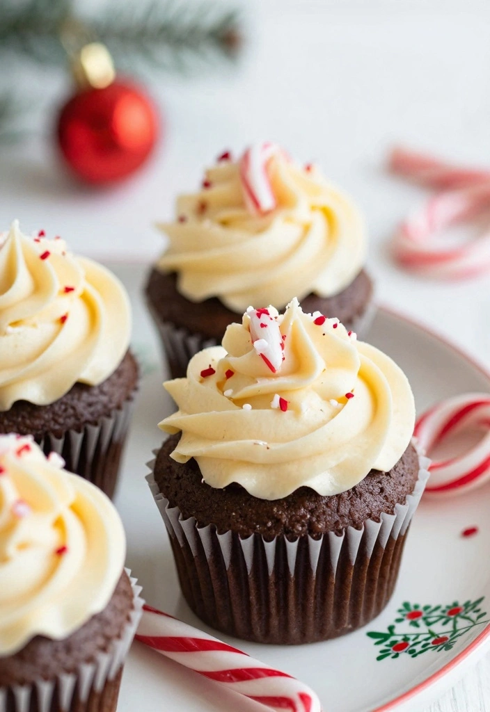 12 Christmas Baking Recipes for Festive Warm Holiday Treats 45 12 Christmas Baking Recipes for Festive Warm Holiday Treats - 5. Vegan Chocolate Peppermint Cupcakes