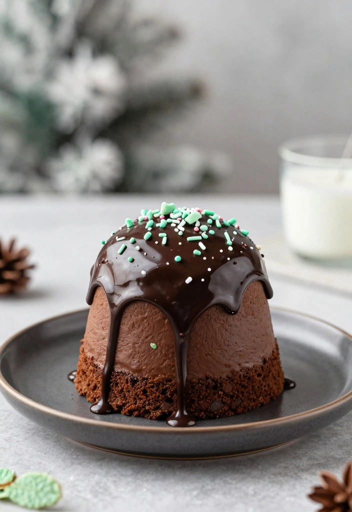 12 Poke Cake Recipes for Fun Colorful Moist Desserts - 4. Chocolate Mint Poke Cake