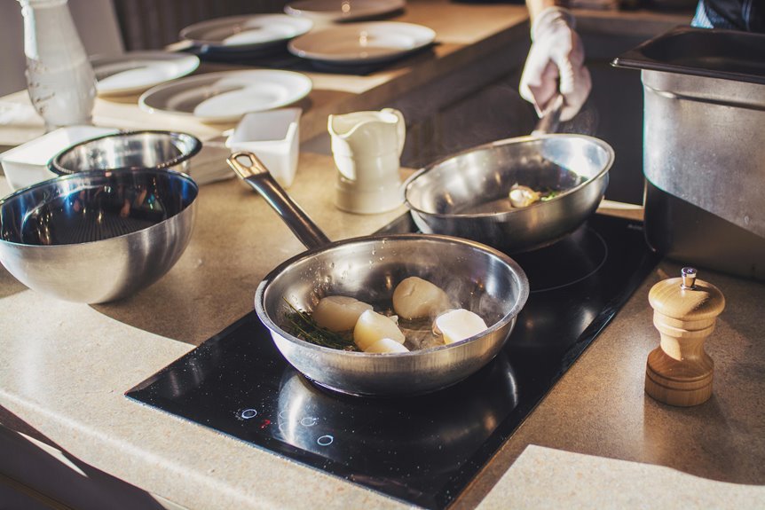 grease silicone baking pans