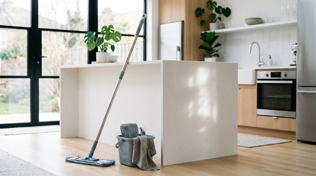 five top mops for kitchen cleanup
