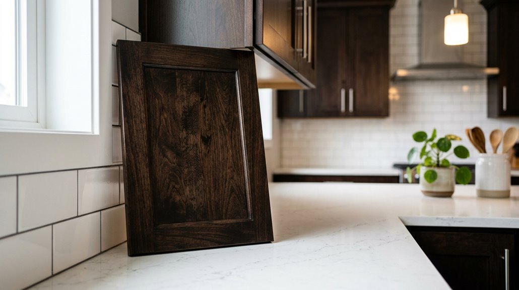 top kitchen cabinet stain guide